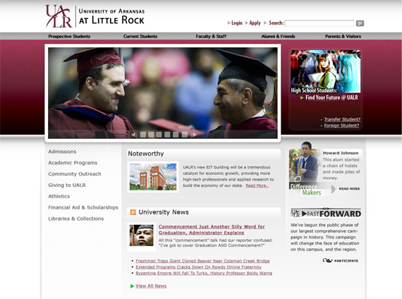 ualr mockup